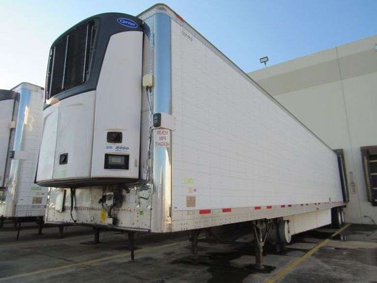 2012 REFRIGERATED TRAILER WABASH VIN 1JJV532B1DL764474