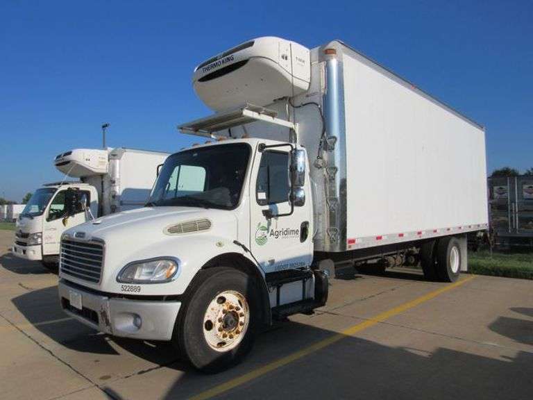**Removed from Auction, We apologize for any inconvenience**  2014 FREIGHTLINER REFRIGERATED BOX TRUCK VIN 3ALACXDT6FDGA1358