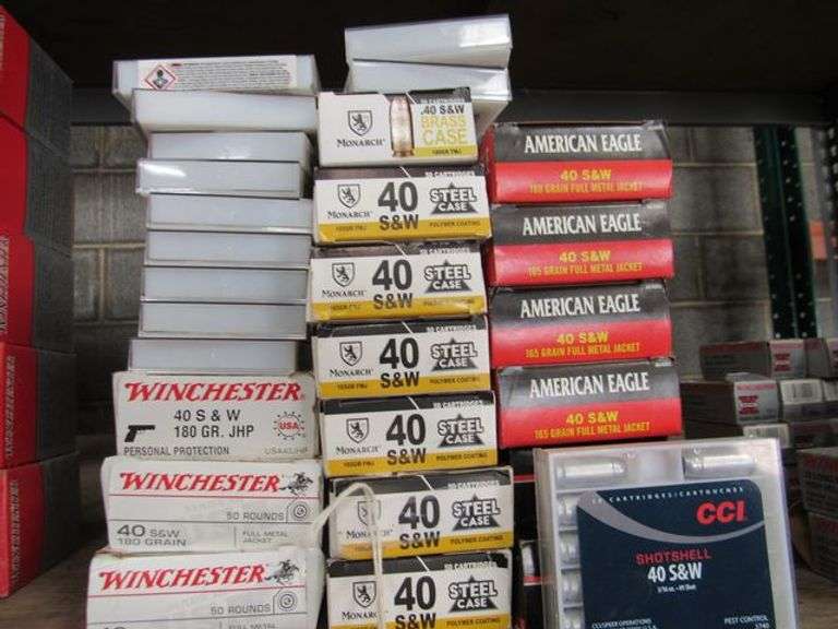 LOT, ASSORTED AMMO AS SHOWN