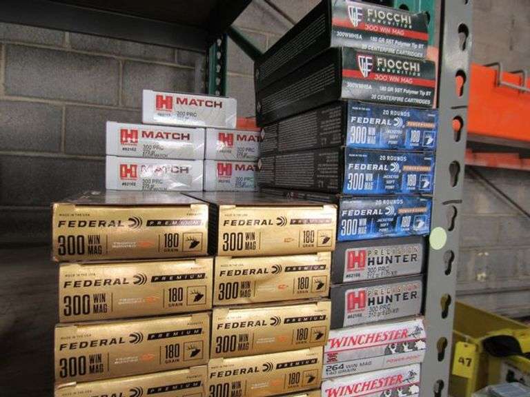 LOT, ASSORTED AMMO AS SHOWN