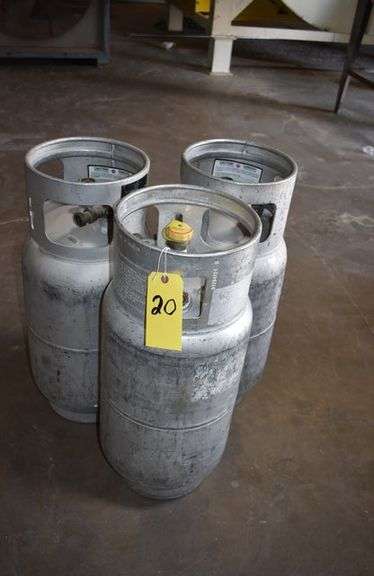 (3) PROPANE TANKS AS SHOWN