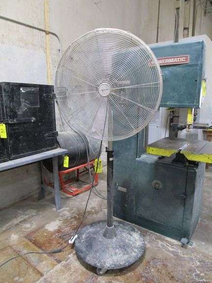 KING OF FANS 30" PEDESTAL FAN, 120V