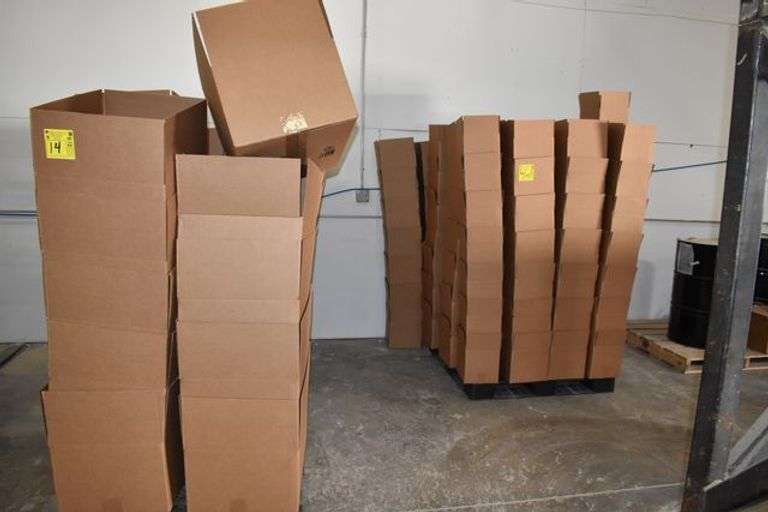 BOXES, APPROX. (40) 24 X 18 X 12 AND (130) 11 X 9 X 9