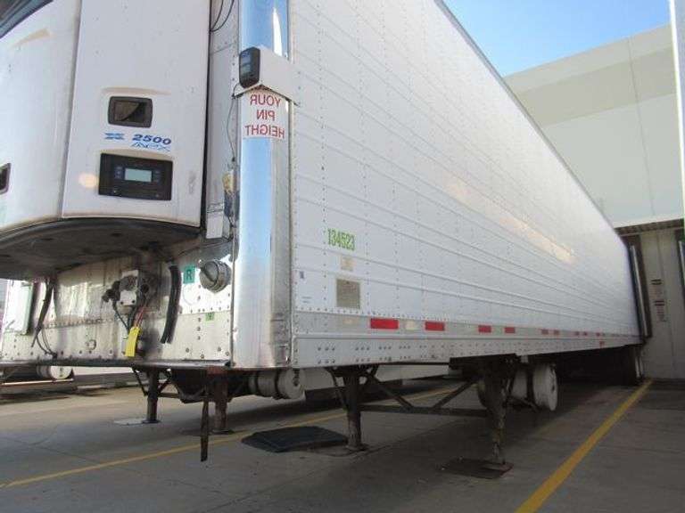 2012 REFRIGERATED TRAILER WABASH VIN 1JJV532BXDL764523