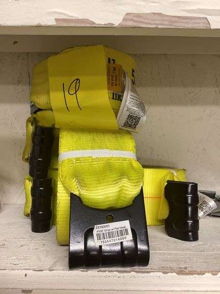 JJ Keller 4''x30'' strap with flat hook 5400lb max 23190001  (SOLD 5X THE MONEY)