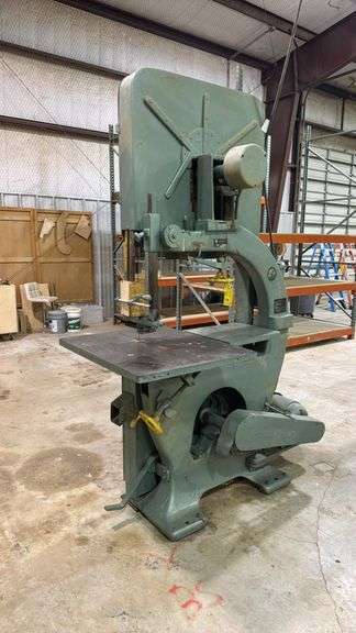 Northfield 36" Industrial Band Saw, Serial 633532K, 19'5" Blade, 5 HP Motor