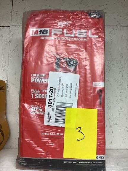 Milwaukee m18 blower tool-only 3017-20
