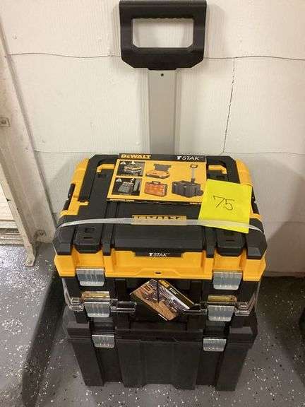 Tstack Box DEWALT TSTACK TOWER ROLLING TOOL BOX DWST60604 - Rosen Systems