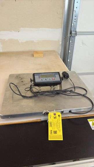 Digital Weighing Scale, 400 lb Capacity, 0.1 lb Precision