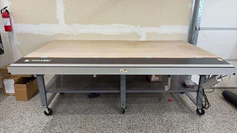 Gallery PRO-1000B Canvas Stretcher Machine, Rolling Stand, Electric