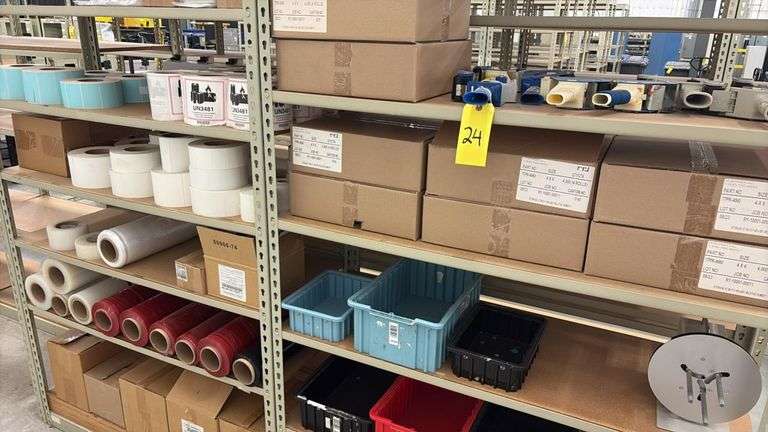 Contents on shelf as shown