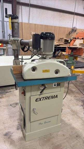 Extrema ET-100/S Industrial Woodworking Shaper, 5 HP, 230V, 3 Phase