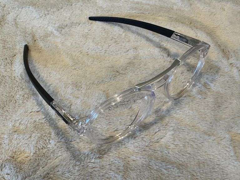 Oakley Scavenger Eyeglass Frames, OX8151-0451, Clear/Black, Unisex