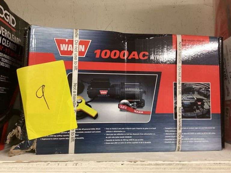 Warn 1000AC winch 1000lb cap 80010
