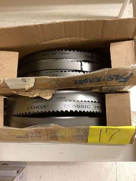 Lenox band saw blades various sizes and tooth count set of 8
