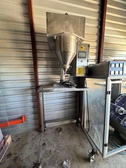 Per-Fil Industries Auger Filler Machine, Stainless Steel, Digital Control Panel