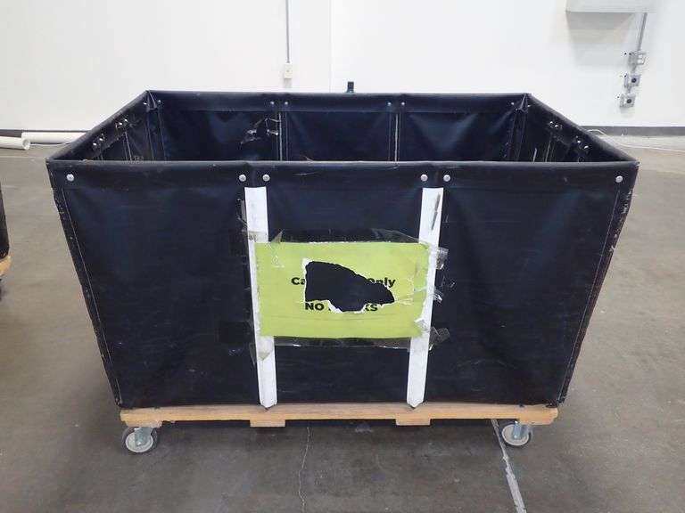 U-Line Vinyl Basket Truck Model H-2099, 24 Bushel