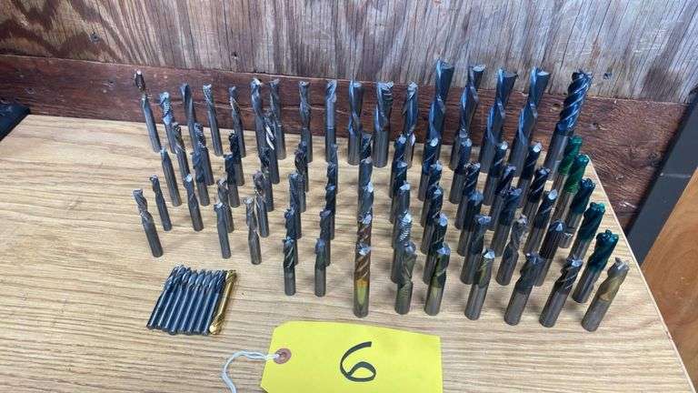 87-Piece solid carbide Drill Bits, Various Sizes, new condition
