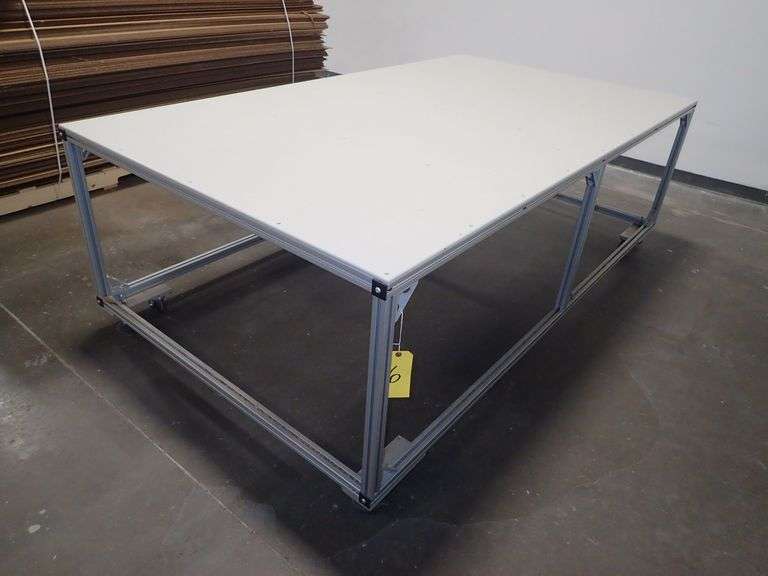 Aluminum Frame Portable Work Table