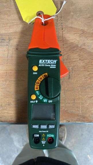 Extech Instruments 380950 AC/DC Clamp Meter, Digital Display, Hold & Zero Function