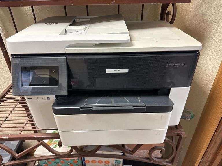 HP OfficeJet Pro 7740 Wide-Format All-in-One Printer, Copy/Fax/Scan, Dual Tray, A3, WiFi