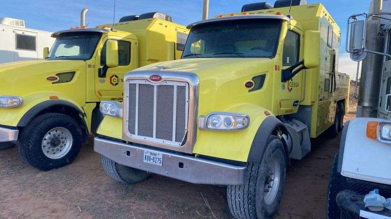2019 Peterbilt Model 348 Wireline Truck, Serial Number: 1NPCL40X3KD273155
