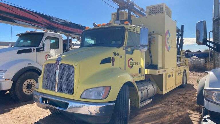 2017 Kenworth T370 Wireline Truck, PX-9 Engine, 3,000 lbs Capacity