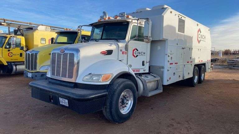 2010 Peterbilt PB340 Wireline Truck, PX-8 Engine, VIN: 2NPRLN0XXAM796990 **NO POWER, BAD SWITCH BATTERIES DEAD AS OF 1/6/2026**