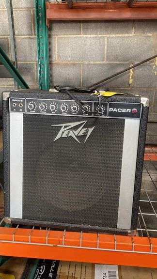 Peavey Pacer 1-12 Guitar Amplifier, 45 Watts, 8 Ohm, Black, USA Made