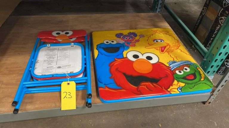 Delta Children's Sesame Street Table & Chair Set, Model TT89361SS, 2011