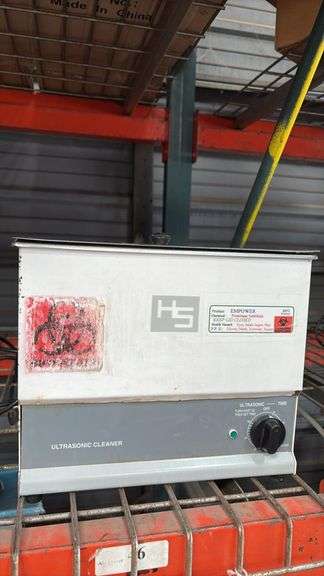 Health-Sonics π5.7C Ultrasonic Cleaner, 120V, 60-min Timer, Serial: 1003-94346