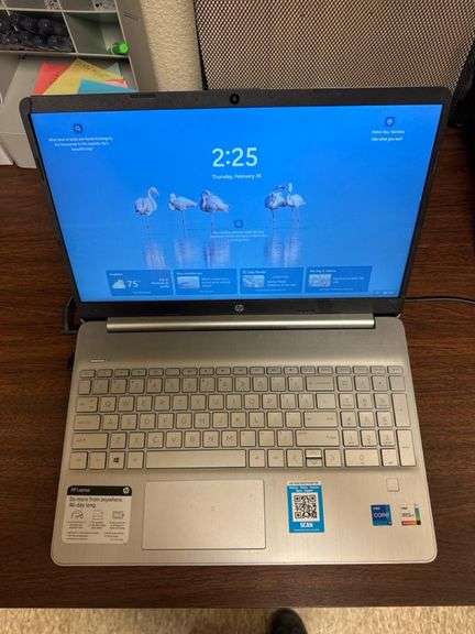 HP Laptop Computer Model 15-dy2172wm, 15.6" FHD, Intel Core i7-1165G7, 8GB RAM, 512GB SSD, Iris Xe Graphics