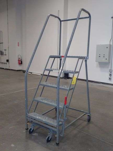 P.W. Platforms Portable Industrial Ladder