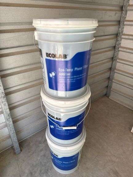 Ecolab Eco-Temp Phase I Rinse Additive, 5-Gallon Pails, 13920/6113920, Commercial Dishwasher, **sold 3X the money**