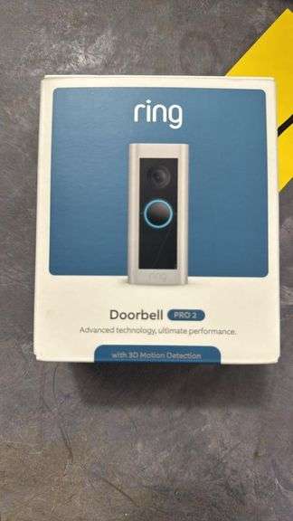 Ring Video Doorbell Pro 2, 1536p HD Video, 3D Motion Detection, Hardwired, Dual-Band WiFi, Alexa