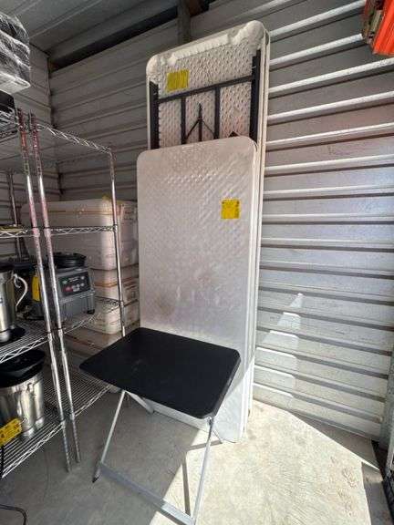 (6) Assorted Lifetime Folding Tables
