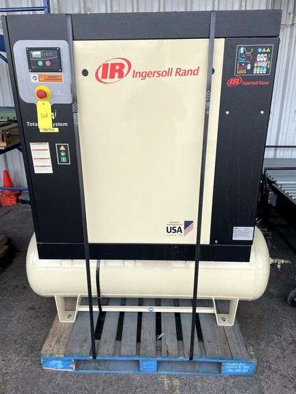 Ingersoll Rand R4.5i-TAS-120-575 / Specs: 5 HP / 80 Gal. / Total Air System rotary screw air compressor / 135 PSI / 575V / 3Phase