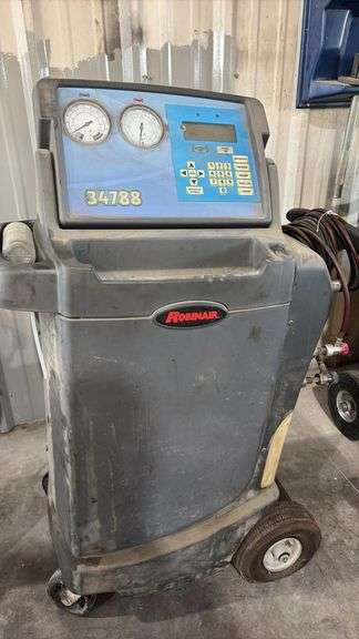 Robinair 34788 Refrigerant Recovery, Recycling, Charging Station R-134a SAE J2788, 115V