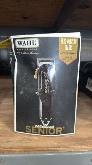 Wahl 5-Star Cordless Senior Professional Clipper, Lithium-Ion, 70 min Run Time, Metal Case