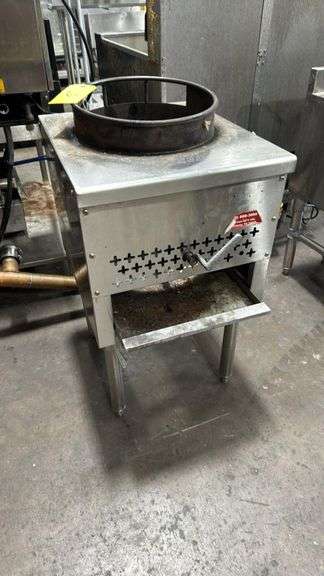 13” Gas Wok Range, 95,000 BTU, Typical Mind TW-13, Natural/Propane, ETL ANSI, Serial FCW13FCA100321052903B7C046