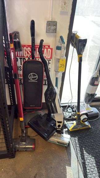 Shark, Hoover, Bissell, Tineco Upright & Stick Vacuum/Floor Cleaners – Commercial & Wet/Dry
