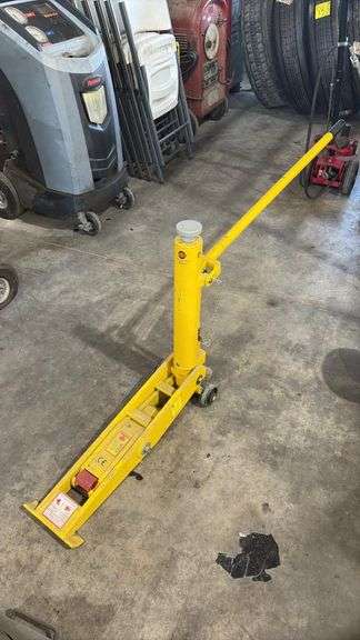 ESCO Heavy Duty Hydraulic Forklift Floor Jack – 7000 kg (15,432 lb) Capacity, 2-Position Pad