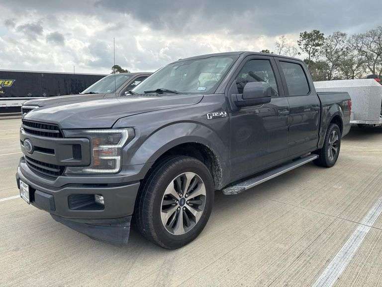 2019 Ford F-150 STX Crew Cab, 2.7L EcoBoost, 46k mi, SYNC, Leather, VIN 1FTEW1CP3KKE32009