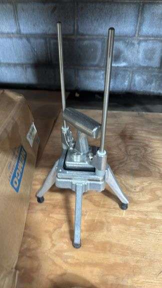 Nemco 55500-1 Easy Chopper, 1/4" Manual Vegetable Dicer, USA Made, Aluminum & Stainless Steel