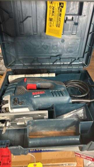 Bosch JS470E Corded Electric Jigsaw, 7 Amp, 120V, with Case