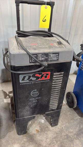 DSR Schumacher DSR121 ProSeries 250A 12V Engine Start & Battery Charger, Boost/Fast/Maintain