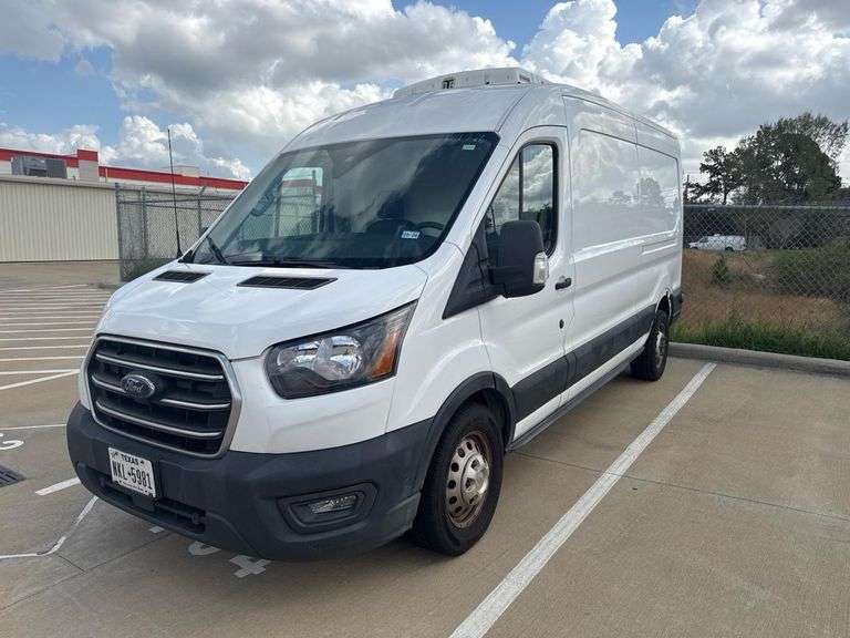2020 Ford Transit 350 High Roof Extended Refrigerated Van, Thermo King VIN: 1FTBW9CG9LKA16436