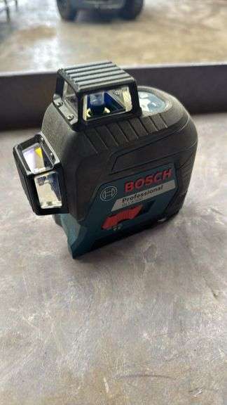 Bosch GLL 3-80 3-Plane Self-Leveling Laser Level, 360° Lines, IP54, Carry Pouch