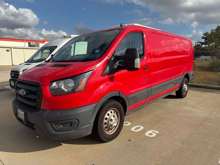 2020 Ford Transit 250 Thermo King Refrigerated Cargo Van VIN 1FTBW1YG3LKB03050