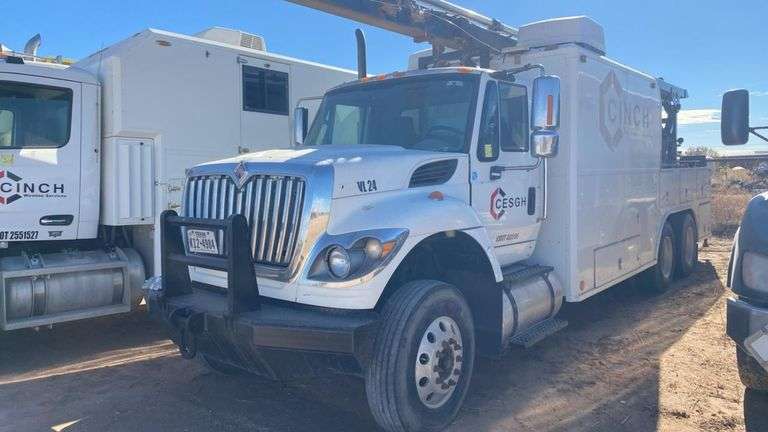 2014 International 7400 SFA 6x4 Wireline Truck, 8,000 lbs Capacity, VIN 1HTWHAZR1EH770956